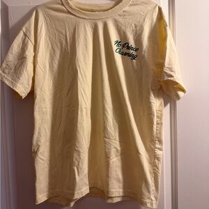 No Prince Charming Yellow Graphic T-Shirt
